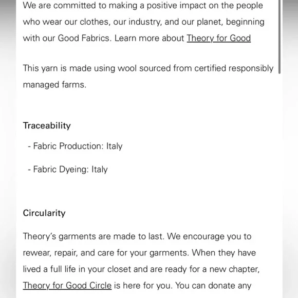 Theory Kimono Turtleneck Dress in Felted Wool-Cashmere size M - Picture 9 of 10